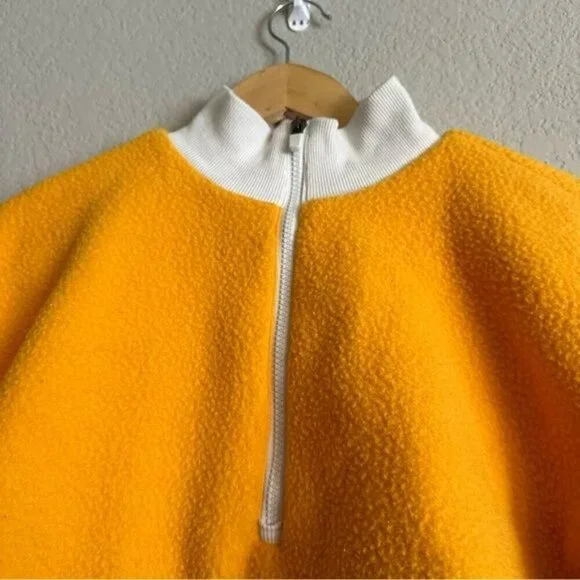 Fabletics Mallory Fleece Pullover Women’s Size Small Yellow/Tan - Picture 8 of 13